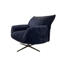 Fauteuil de luxe abordable : un fauteuil individuel avec fonction pivotante à 360 degrés, un fauteuil inclinable et un mobilier de salon