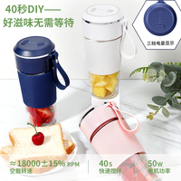 Persoonlijke Draagbare 380Ml 2 4 6 Blades Juicer Machine Voedsel Blender Verse Vruchtensap Maker Usb Oplaadbare Sap Cjuicer blender
