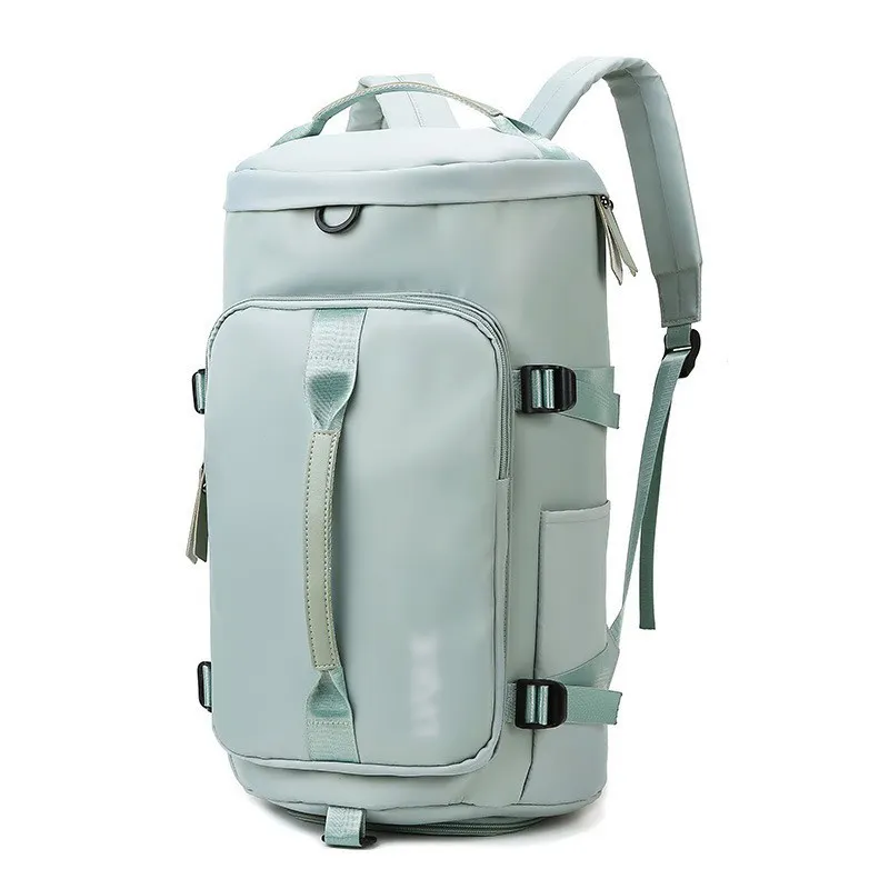 ISEN Custom Logo Waterproof Fashion Unisex Nylon Duffel Tote Bag Luggage Gym Duffle Travel Bags