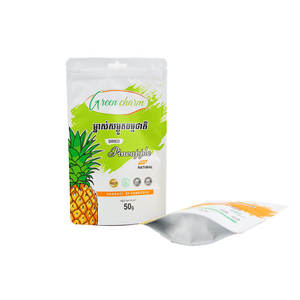 생분해 성 식품 학년 서 망고 파인애플 바나나 말린 과일 칩 알루미늄 호일 스낵 식품 가방 - Product Image 2
