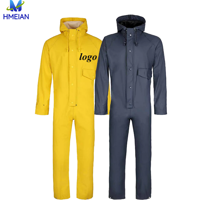 Hot Waterproof Reflective Anti-Static Breathable Durable Unisex Coverall Suit for Protective Safety Clothing
