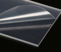 Plaques acryliques transparentes résistantes aux UV 3 mm/2,5 mm pour la publicité extérieure et la gravure, tailles personnalisées disponibles