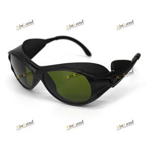 Lunettes de sécurité pour le soudage au laser OD4 + 6 + 8 + certifié CE EN207 pour 1064nm 1070nm 1080nm Protection laser à fibre - Product Image 3