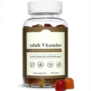 OEM ODM Private Label Health Supplement Vitamin A C E Support Immune System Adult Gummy