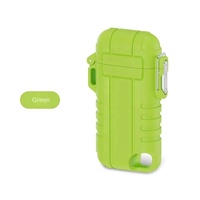 Briquet plasma à double arc, rechargeable par USB de type C, coupe-vent, étanche, électrique, sans flamme, logo personnalisé pour la survie et le camping