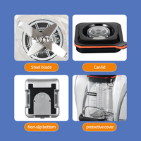 Mixeur alimentaire professionnel, mixeur commercial pour smoothies, mixeur commercial haute performance 2200w