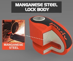 Kunci Rem Cakram <span class=keywords><strong>Alarm</strong></span> Sepeda Listrik Tipe Baru, Kunci Rem Cakram Anti Maling untuk Sepeda Motor - Product Image 4