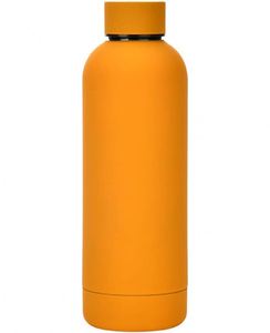 Eco-friendly Custom Logo 500ml Matte Color Vacuum Insulated Metal Waterbottle Stainless Steel Drink Bottle Water Bottle - Product Image 2