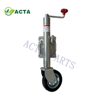 Nouvelle roue stabilisatrice en acier 6'' 8'' 1200 1500-2000 Lbs pour bateau, caravane, semi-remorque, support de levage, roue de jockey, stabilisateur latéral supérieur et latéral ACTA