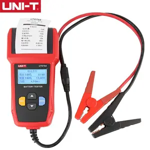 UNI-T 자동차 배터리 테스터 UT675A 12V 24V DC 충전기 분석기 용량 부하 테스터 크랭킹 시스템 테스트 40-2000CCA