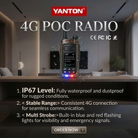 Radio longue portée 5000 km, GPS en option, réseau 4G LTE, carte SIM, radio bidirectionnelle, radio portable POC