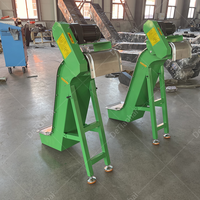Convoyeur magnétique automatique de puces pour machine de tournage CNC |   Grattoir séparateur en acier