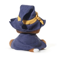 Haut de gamme personnalisé Halloween ours Mage jouets en peluche magicien jouets en peluche haute fidélité Reproduction de haute qualité
