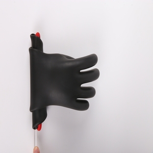 Guanti Isolanti Elettrici in Lattice di Gomma di Alta Qualità Classe 3 Alta Tensione 30 KV - Product Image 5