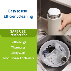 すべてのステンレス鋼プラスチックとガラス飲料容器用の乾燥したボトルのクリーンタブレットを効果的に除去 - Product Image 5