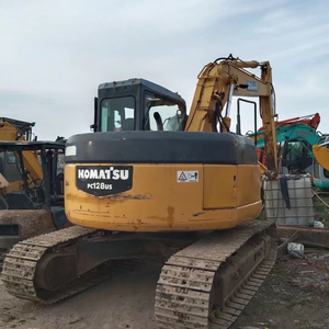 Excavadora Komatsu usada en buenas condiciones, excavadora PC128us, excavadora usada Komatsu a la venta - Product Image 1