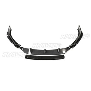 สปอยเลอร์กันชนหน้ารถยนต์สำหรับ BMW X6 G06 M Sport ปี 2020 2021 2022 2023 สีดำเงา ตัวป้องกันกันชนหน้า ใบสปอยเลอร์ล่าง - Product Image 4