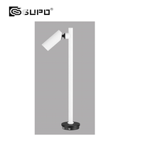 Lampe de vitrine à bijoux LED GUPO 3W à contrôle tactile rechargeable Type-C, CRI92, 360° °   Spot lumineux rotatif sans fil pour armoire