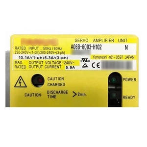 Module d'entraînement FANUC A06B-6093-H102 neuf, scellé, 100 % original, amplificateur 2 axes compatible SV 80/80 HRV2 et HRV3 - Product Image 6