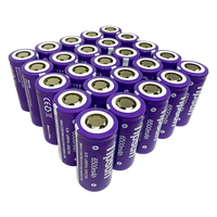 Baterai Ultra-Long Life 32700 Tipsun 3.2V 6.5Ah LiFePO4 Grade A Sel Silinder Isi Ulang