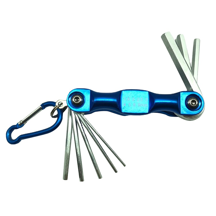 Высокое качество оптовая продажа комбинации гнездо многофункциональный CR-V складной шестигранный ключ разводной раздвижной гаечный ключ набор с алюминиевой ручкой