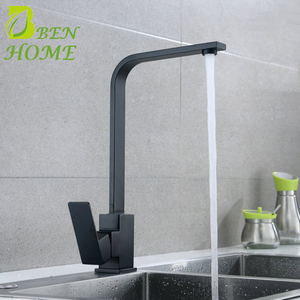 304 SS Rubinetto Da <span class=keywords><strong>Cucina</strong></span> <span class=keywords><strong>Nero</strong></span> Rubinetto Della <span class=keywords><strong>Cucina</strong></span> Quadrato - Product Image 4
