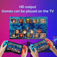 Console de jeu portable rétro multifonctionnelle X80, grand écran 7,0'', prise en charge de la sortie TV HD, lecteurs de jeux vidéo portables, vente en gros