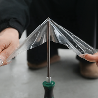 Échantillon Gratuit de Film de Protection de Peinture (PPF) en TPU 7,5 mil Qualité 3M, Brillant Transparent Anti-jaunissement Anti-rayures pour Voiture