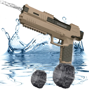 Toysrunner Power Spray <b>Electric</b> <b>Water</b> <b>Gun</b> Toy High Pressure Injector Fully Automatic Squirt USB Charging 1000ml Capacity PVC - Product Image 1