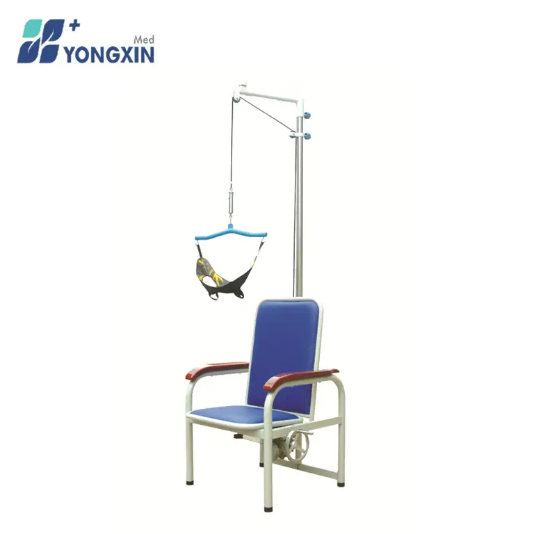 YXZ-J-C Bon produit Manuel vertèbre cervicale Président de traction patient traitement chaise