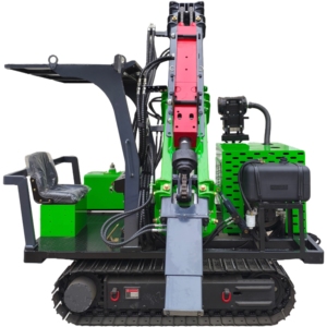 Foreuse tout-en-un TZ585 avec moteur 52KW, pompe, couple élevé, tarière d'extraction et forage DTH pour terrains géologiques complexes - Product Image 3