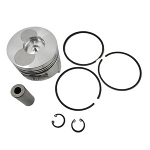 Ensemble de quatre segments de piston pour moteur diesel haute performance KA180F, comprenant segments, goupilles et ressorts, compatible avec générateurs et mini-motoculteurs - Product Image 4