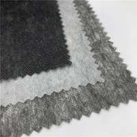 Nouvel interlining thermocollant non tissé en fibres 23gsm 25gsm pour vêtements, blouses et vêtements de sport