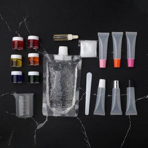 <span class=keywords><strong>Kit</strong></span> de brillant à lèvres coloré fait <span class=keywords><strong>maison</strong></span>, aromatisé aux fruits de luxe, coffret de brillant à lèvres bio végétalien - Product Image 2
