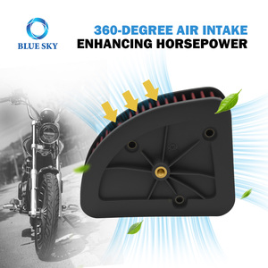 Filtre à air haute performance pour moto, remplacement 29400212 pour <span class=keywords><strong>Harley</strong></span> Touring M8 <span class=keywords><strong>2017</strong></span>+ Road King <span class=keywords><strong>Street</strong></span> <span class=keywords><strong>Glide</strong></span> Electra <span class=keywords><strong>Glide</strong></span> <span class=keywords><strong>CVO</strong></span> - Product Image 4