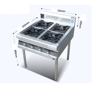 20 pollici 8 Bruciatore In Acciaio Inox Fornello Fornello <span class=keywords><strong>A</strong></span> <span class=keywords><strong>Gas</strong></span>/4 /6 /8 Testa Bruciatore <span class=keywords><strong>A</strong></span> <span class=keywords><strong>Gas</strong></span> Stufa Piano Cottura - Product Image 4