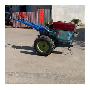 Chine Approvisionnement d'usine Tracteur agricole à deux roues à moteur diesel à deux roues à l'arrière avec mini motoculteur