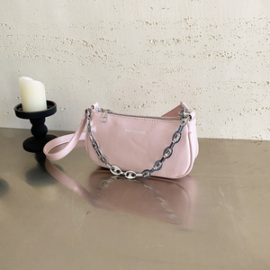 Sac à main pour <span class=keywords><strong>femme</strong></span>, équipé d'une fermeture éclair pour un portage facile en bandoulière et pratique pour les voyages. - Product Image 2