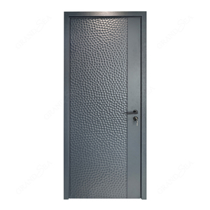 Bestseller Interne WPC-Türen Wasserdichte PVC-Massivholz-Innentür-Verkleidung HDF - Product Image 3