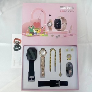 A59 Plus Vrouwelijke Smartwatch 2.02 Groot Scherm Dames Smart Armbanden Quran Moslim Armband Ketting Oorbel Ring Sport Smart Watch - Product Image 4