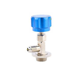 Válvula de Refrigerante CT338 de Latón con Actuador Manual, Accesorio de Aire Acondicionado Montado en Pared para R22 R134A - Product Image 1