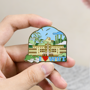 Imán de Refrigerador de Aleación de Zinc Personalizable con Pintura y Recuerdos de Atracciones Turísticas Según la Imagen Proporcionada - Product Image 2