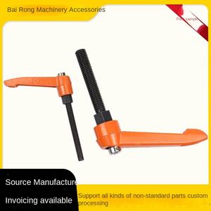 समायोज्य ठोस रोटरी लॉकिंग हैंडल जस्ता मिश्र धातु एल्यूमीनियम 7 आकार के सार्वभौमिक - Product Image 3