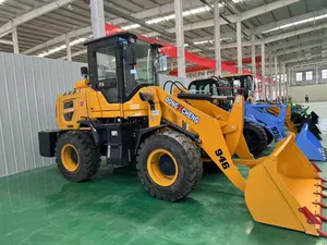 China Factory 4 Wheel Loader Hydraulic Wheel Loader For Construction Site Hydraulic Mini Wheel Loader For Sale