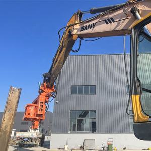 Вибромолот KS50 с боковым захватом для гидравлического монтажа на экскаватор, для забивки трубчатых и листовых свай - Product Image 4