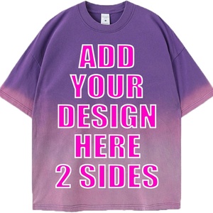 Customized <b>Tshirts</b> Tee Customized Gifts Oversized Tee Men American Retro Hip-hop Printed Short Sleeved T-shirt Vintage - Product Image 6