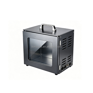 Caja Metálica Personalizada al por Mayor, Conector de Caja Metálica, Caja Redonda con Tapa Transparente, Caja de Almacenamiento Metálica para TV y Multimedia - Product Image 1