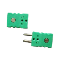Connecteurs de thermocouple en plastique haute température de haute précision avec communication USB Prise mâle femelle IP64
