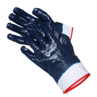 Gants en nitrile entièrement enduits, résistants à l'huile, durables et anti-déchirure, pour la protection industrielle - Offre Spéciale
