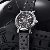 Nouvelle montre automatique BENYAR 5202 pour homme, design ajouré, aiguilles lumineuses, étanche, montre de plongée automatique pour homme